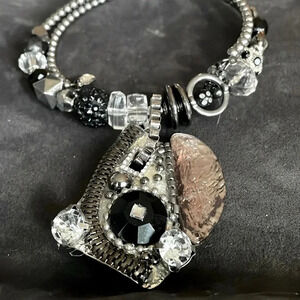 Treska wire wrap necklace